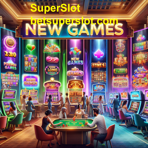 Descubra os Lançamentos Mais Empolgantes na Categoria 'Novos Jogos' do SuperSlot